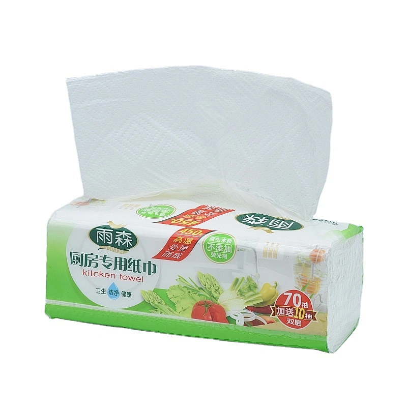 Soft skin cheapest embossed 2 ply kitchen paper towel virgin wood paper kitchen tissue paper towel