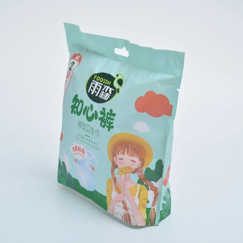 低过敏性减少气味的负离子卫生巾裤女童和女士