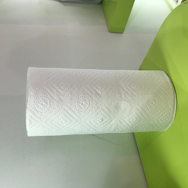 Full embossed individually wrapped paper kitchen, strong oil absorption tissue paper kitchen towel paper
