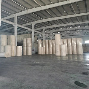 Yooson virgin wood pulp tissue paper unbleached jumbo roll mother jumbo tissue roll parent tissue jumbo roll