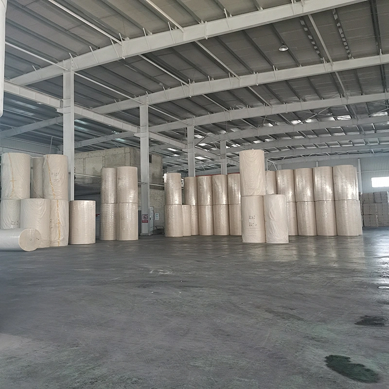 Yooson virgin wood pulp tissue paper unbleached jumbo roll mother jumbo tissue roll parent tissue jumbo roll