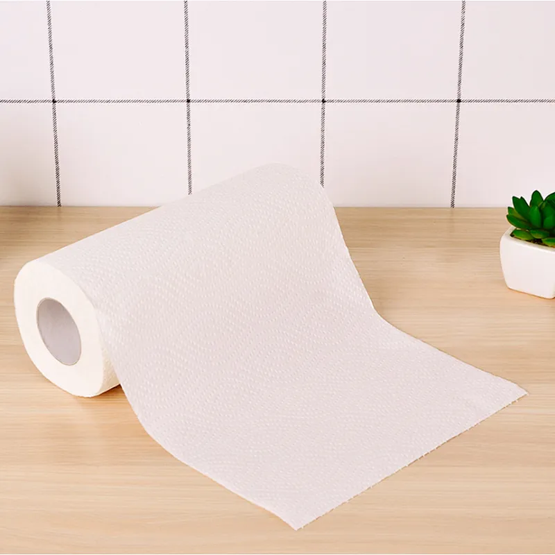 Full embossed individually wrapped paper kitchen, strong oil absorption tissue paper kitchen towel paper