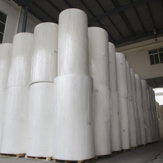 China cheapest high quality jumbo roll toilet paper tissue mother roll