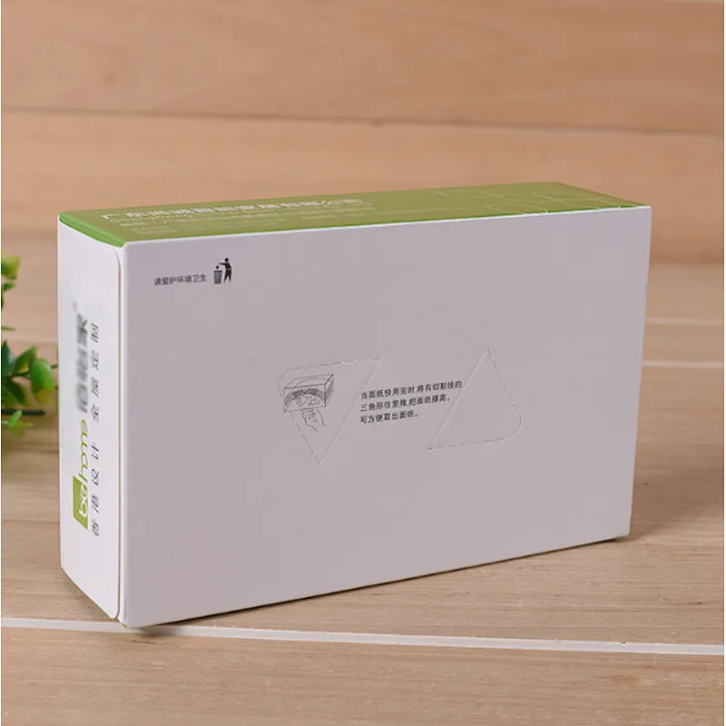 Tissue paper box facial vrigin wood box facial tissue supplier small box facial tissue