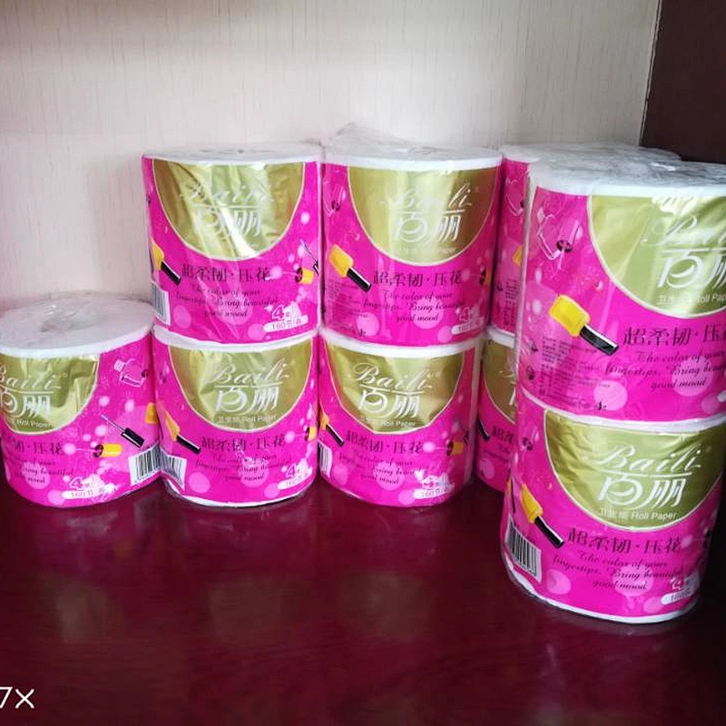 Disposable and flushable core toilet paper wholesale