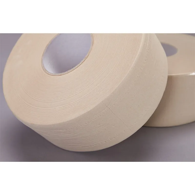 Bacteriostatic unbleached bamboo pulp 2 ply tissue paper jumbo roll branded toilet paper