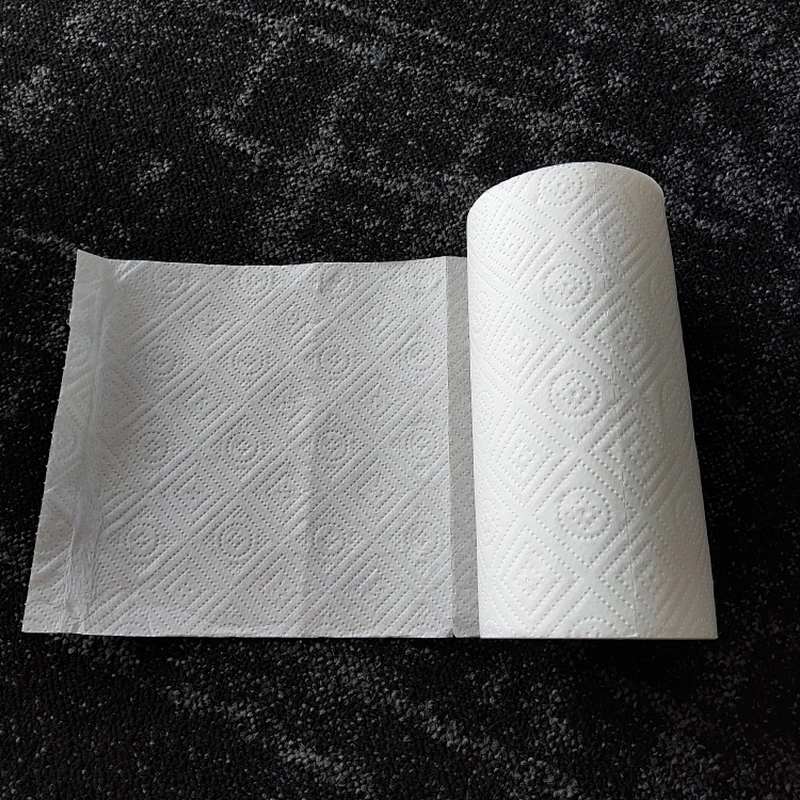 Virgin wood pulp disposable strong oil absorption paper towel for kitchen using