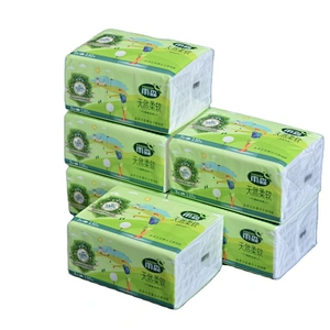 2020 Customized virgin wood pulp soft factory price facial tissue paper