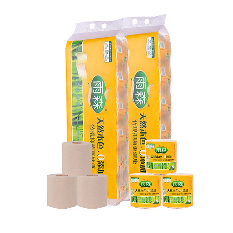 Wholesale cheap price core toilet tissue paper roll wrapping paper roll bamboo tissue paper roll for toilet