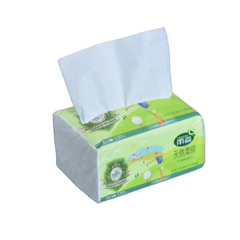 2020 Customized virgin wood pulp soft factory price facial tissue paper