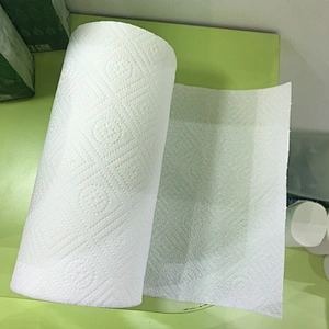 Full embossed individually wrapped paper kitchen, strong oil absorption tissue paper kitchen towel paper