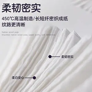 Unbleached customize pocket tissue mini paper  tissue facial paper