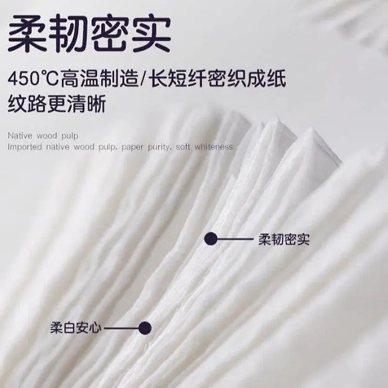 Unbleached customize pocket tissue mini paper  tissue facial paper