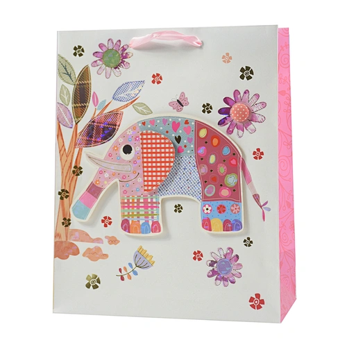 Everyday gift bag, baby bag, paper bag