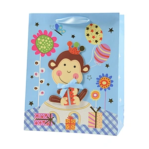Everyday gift bag, baby bag, paper bag