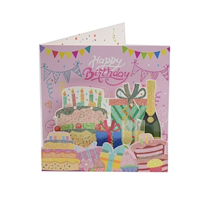 Music greeting card, christmas greeting card with music, greeting card with lights