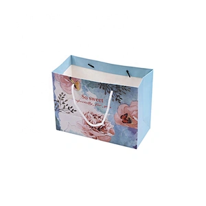 Customize Design Shopping Paper Bag Printing Gift Item Time Industrial Surface Packaging   Paperbag