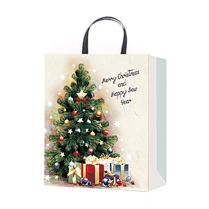 Paper Bag Gift Bags Christmas With  Customized Logo Gift Packaging Bag Various
