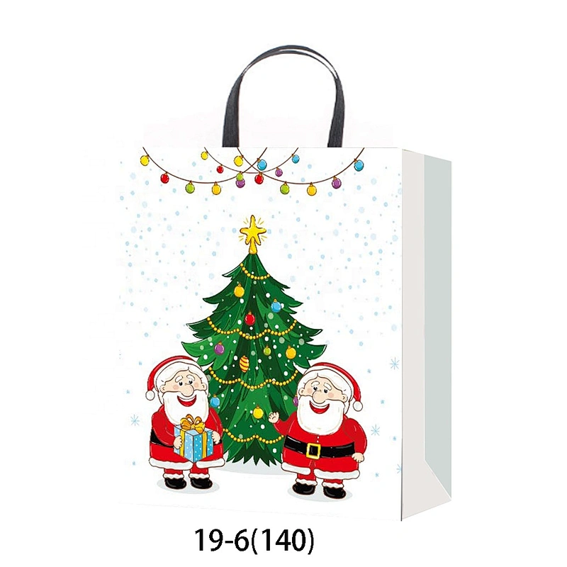 New selling superior quality Offset printing packaging Bag Good style Various Christmas gift bag Packaging