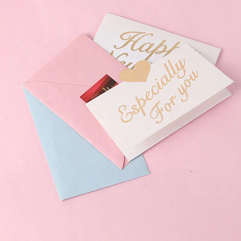 Thankyou  Colorful Greeting Cards Printing Flowers Glitter Hot Europe Time Pattern THANKSGIVING Foil Stamp Feature Eco
