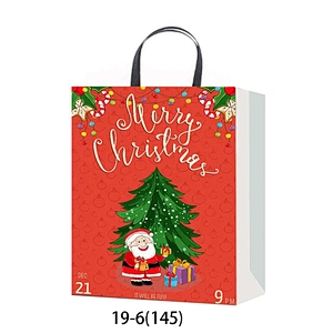 New selling superior quality Offset printing packaging Bag Good style Various Christmas gift bag Packaging