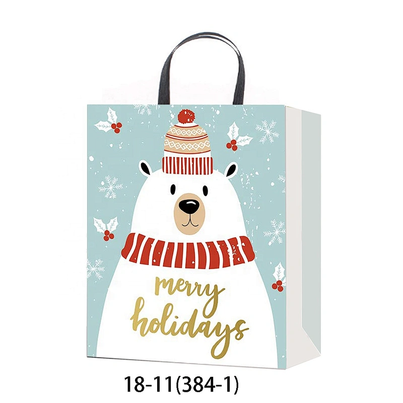 Professional china supplier cheap Santa Claus packaging Bag Manufacturer sale Christmas gift bag Packaging