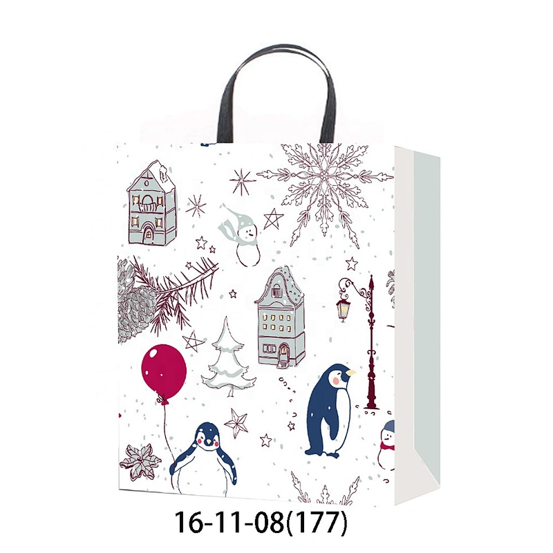 Promotion high quality gift packaging Bag attractive style Various flower patterns Packaging