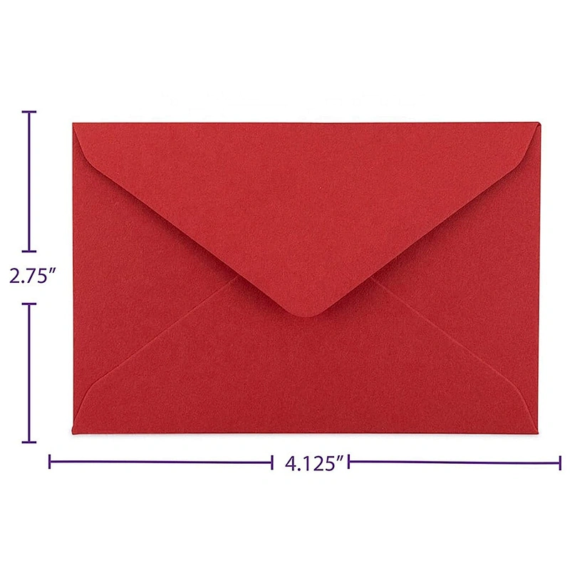 Custom Envelope  Paper  Office Blank Cards With Envelopes Customized Printing Logo