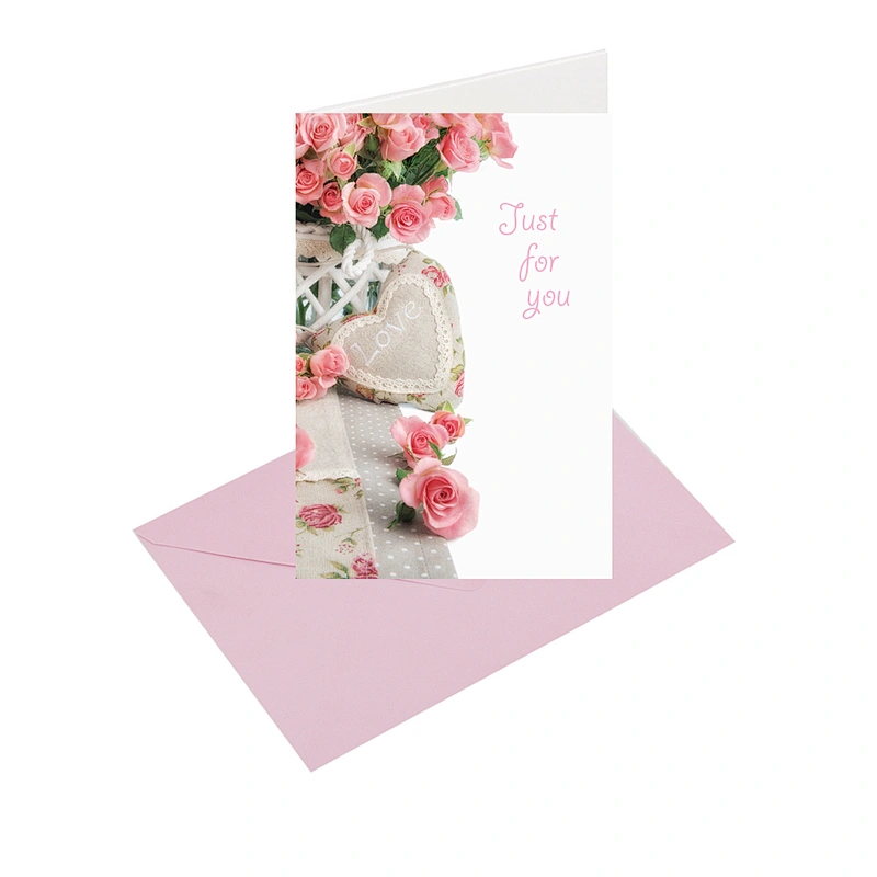 Myway Greeting Card Printing Customized Blank Handmade Tamil Love Greeting Card Cartoon Gift Custom Letters Europe Craft Toxic