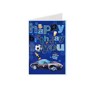 Myway Greeting Card Printing Customized Blank Handmade Tamil Love Greeting Card Cartoon Gift Custom Letters Europe Craft Toxic