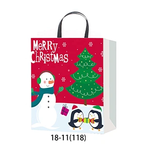 Latest china new model Hand Length Handle Bag Good style Various Christmas gift bag Packaging