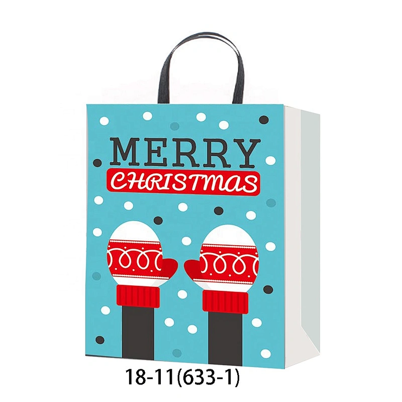 Custom oem china Recyclable packaging Bag Good style Various Christmas gift bag Packaging