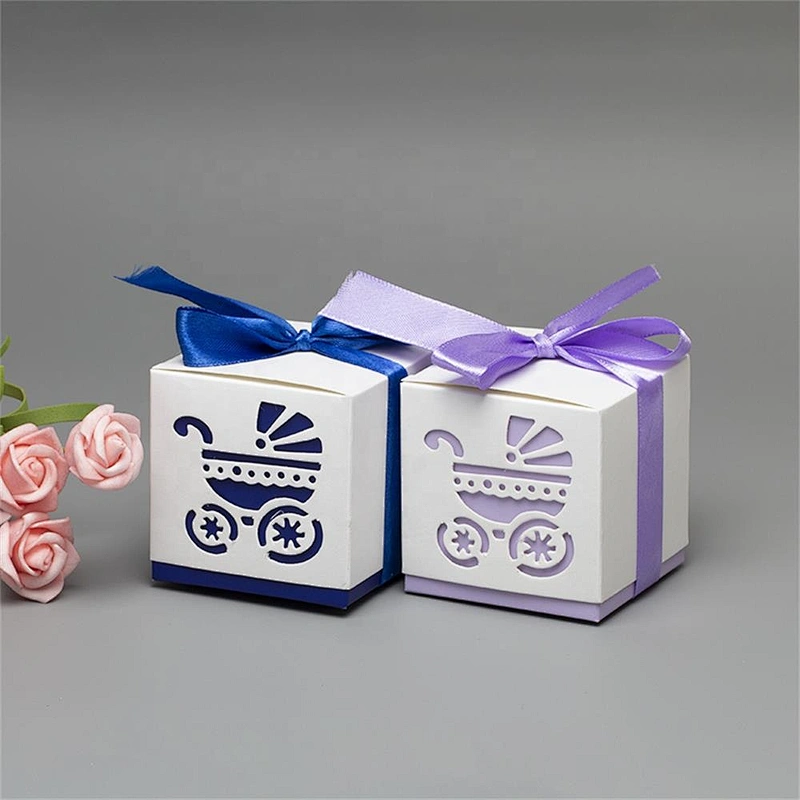 new design white box laser cutting windows for baby design