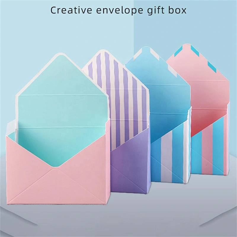 New design paper box envelope design CMYK printing for packaging gifts