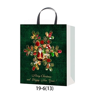 Trending hot products gift packaging Bag Most popular Various Green and Red Packaging
