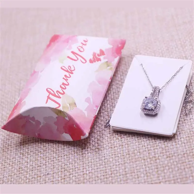 hot sales pillow paper box CMYK printing Xmas design for packaging gifts