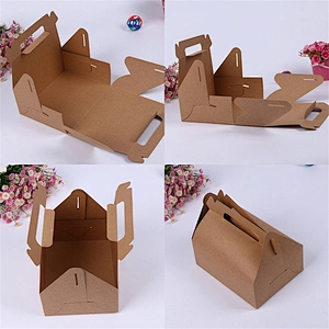 Hot Sale Gift Packing Kraft Paper Box For Friends