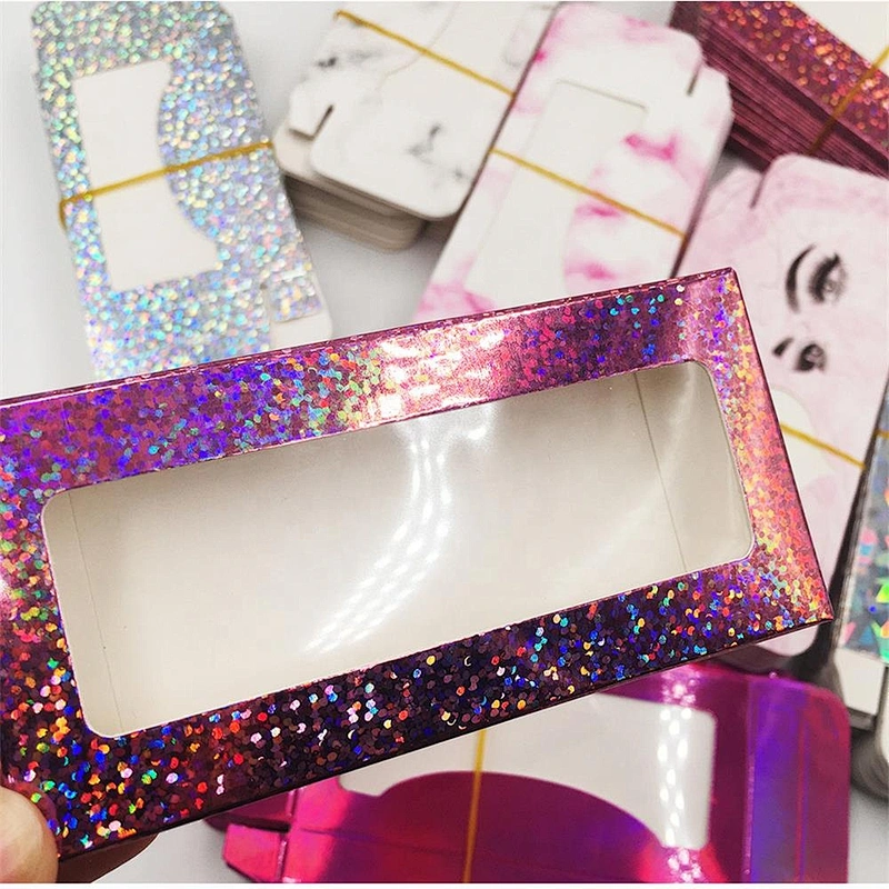 hot sales paper box foldable  for packaging eyelash and other jewelry