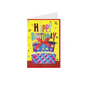 Myway Greeting Card Printing Customized Blank Handmade Tamil Love Greeting Card Cartoon Gift Custom Letters Europe Craft Toxic