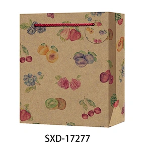 Customize Design Brown Cowhide gift packaging Bag Newest sale Recyclable Packaging