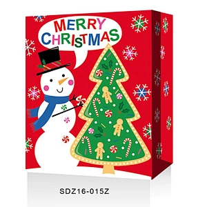 charming deseign gift packaging Bag Good style Santa Claus patterns Packaging