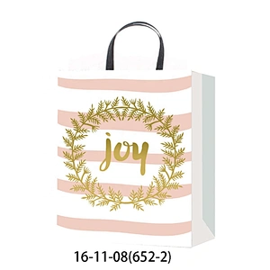 Christmas Shopping paper Gift BagsWith  Logo Gift Packaging Bag Various Christmas Cement Bag