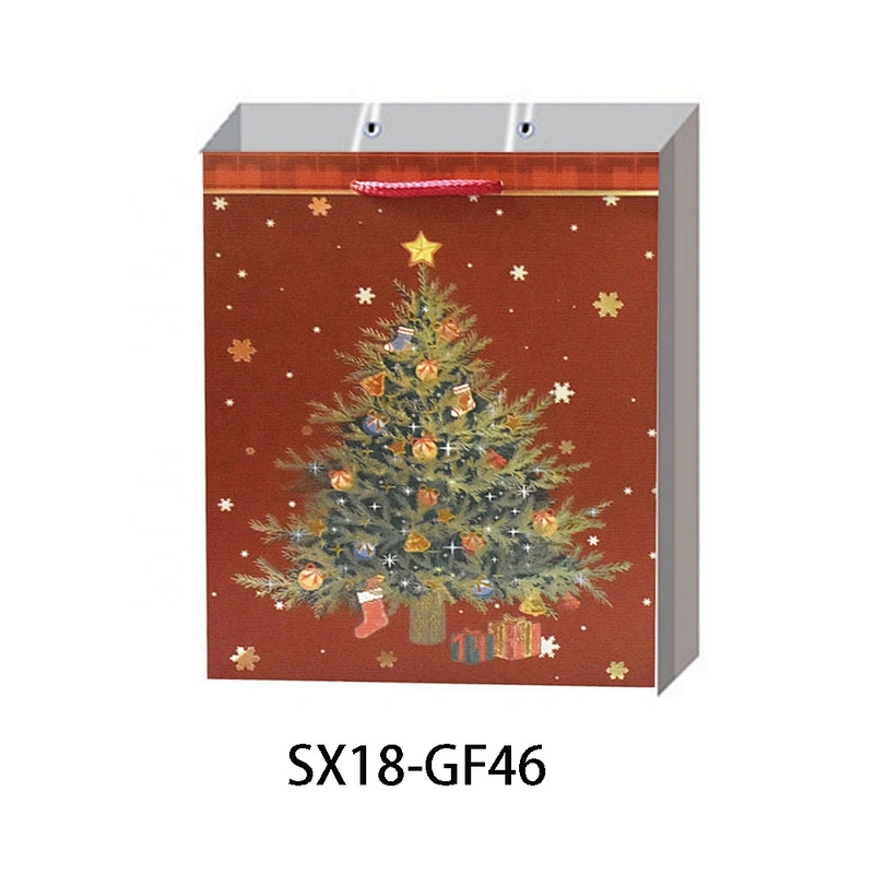 Latest design Recyclable packaging Bag Good style Various Christmas gift bag Packaging