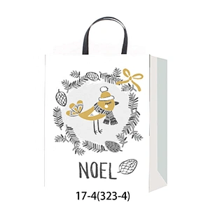 Best factory White gift packaging Bag Good style Various Christmas gift bag Packaging