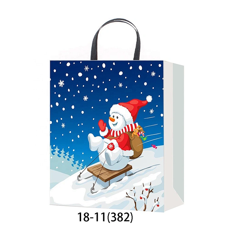 Professional china supplier cheap Santa Claus packaging Bag Manufacturer sale Christmas gift bag Packaging