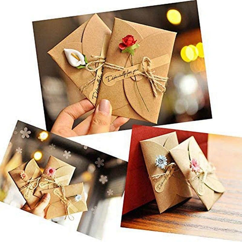 Thankyou Greeting Cards Gift Printing Flowers Glitter Hot Europe Time Pattern Pcs THANKSGIVING Foil Stamp Feature Eco