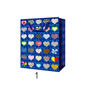 China factory Birthday gift bag Hot sale classic colorful paper Packaging