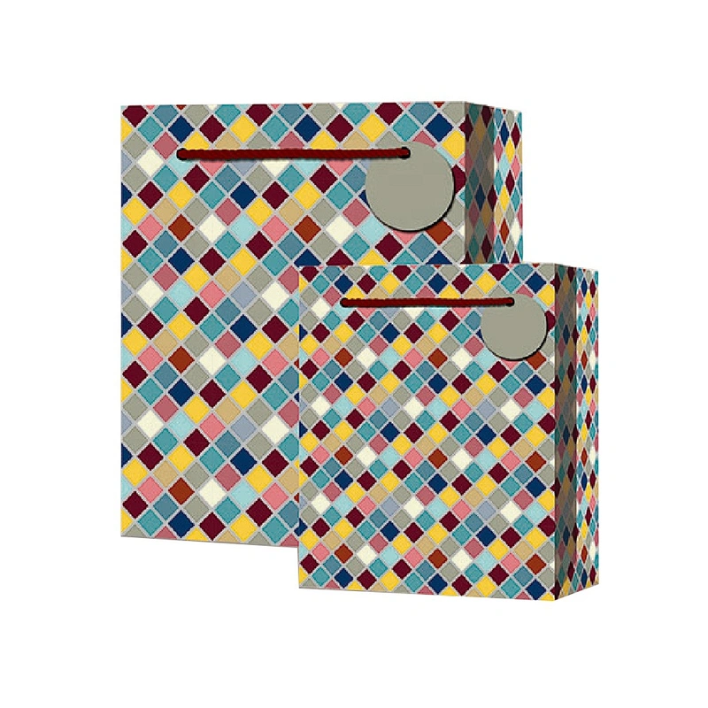 China factory Birthday gift bag Hot sale classic colorful paper Packaging