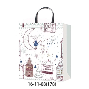 Promotion high quality gift packaging Bag attractive style Various flower patterns Packaging