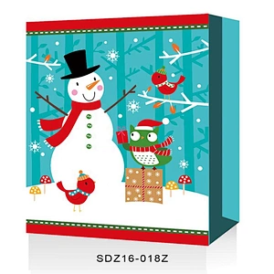 charming deseign gift packaging Bag Good style Santa Claus patterns Packaging